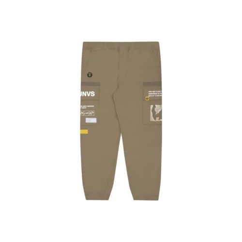 AAPE Мужские Повседневные Брюки