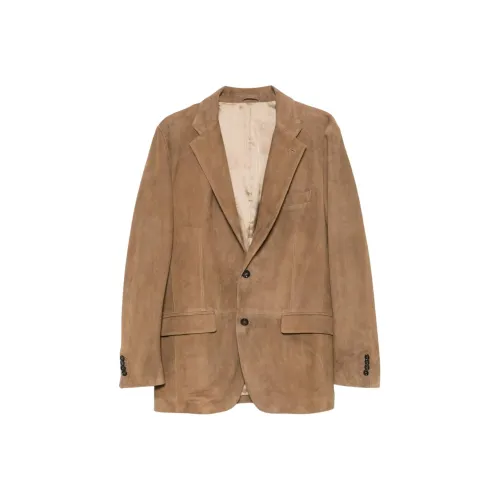 LARDINI SSS25 Бизнес-костюм мужской коричневый