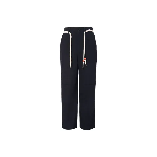 Carpe Diem Чернильно-черные Унисекс Повседневные брюки