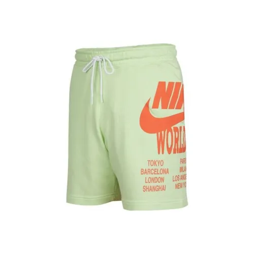 Nike Зеленые Мужские Спортивные Шорты