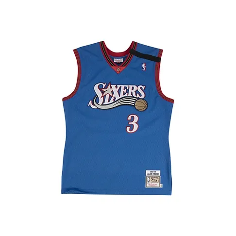 MITCHELL NESS Баскетбольная Джерси Мужская Синяя