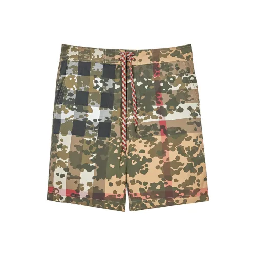 Burberry SS23 Пляжные шорты Мужские Зеленые