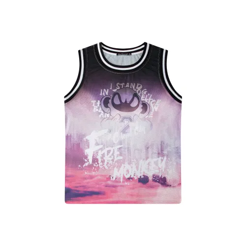 FireMonkey Фиолетовый Унисекс Баскетбольная Джерси