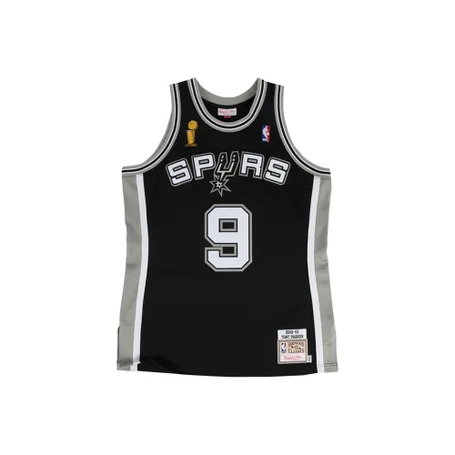 MITCHELL NESS Баскетбольная Джерси Унисекс Черная