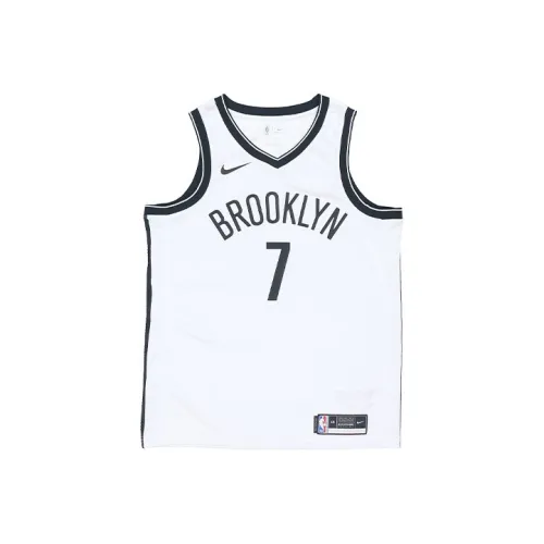 Nike Brooklyn Nets Баскетбольная Джерси Мужская Белая