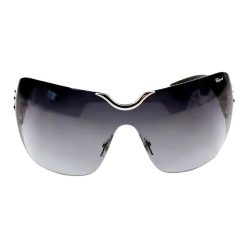 CHOPARD Металл Нерегулярная форма Солнцезащитные очки Женские Серебряные