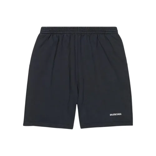 BALENCIAGA Черные Унисекс Повседневные шорты