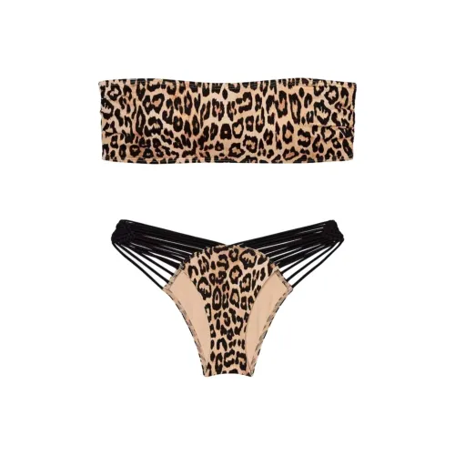 Victoria's Secret Комплект нижнего белья для женщин с леопардовым принтом