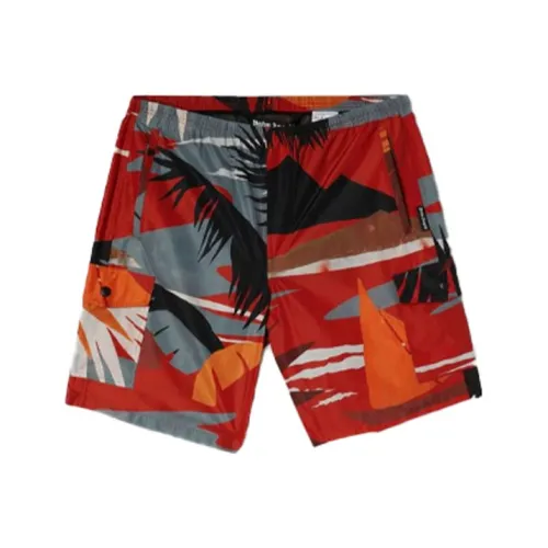 PALM ANGELS Red Men's Swimwear PALM ANGELS Красный Мужской Плавательный костюм