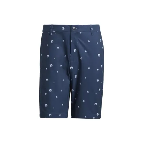 Adidas Темно-синие мужские повседневные шорты