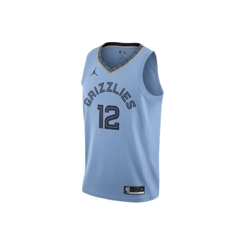 Jordan Morant Баскетбольная Джерси Мужская Синяя