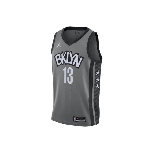 Jordan Баскетбольная Джерси Мужская Серого цвета