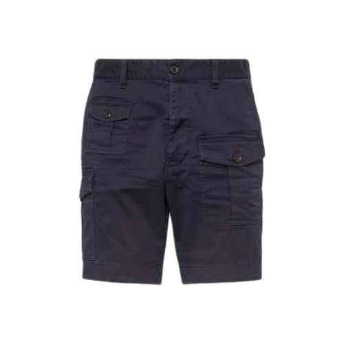 DSQUARED 2 Карго Шорты Мужские Синие