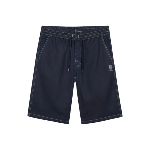 Skechers Джинсовые шорты Мужские Темно-джинсовый синий