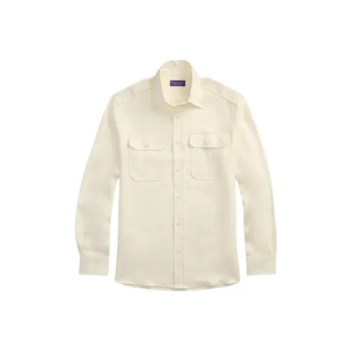 Ralph Lauren Purple Label Белые Мужские Рубашки