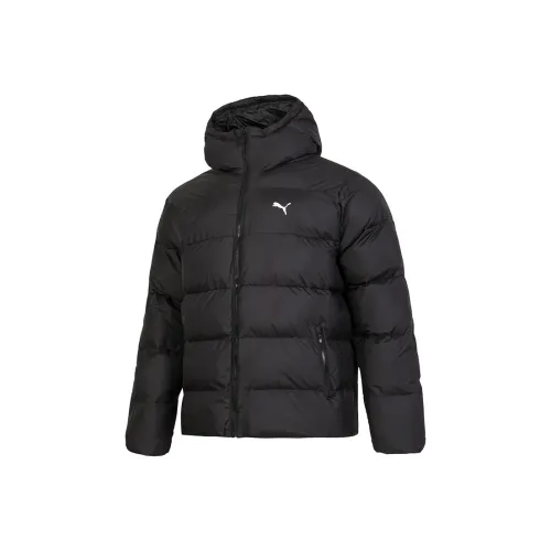 PUMA Черный Мужской Пуховик