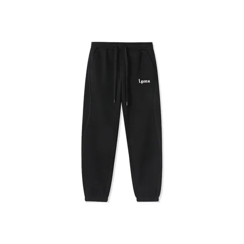 LPMX Черные Унисекс Повседневные Брюки