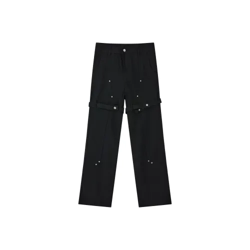 KLAMMKICKS Черные Унисекс Джинсы