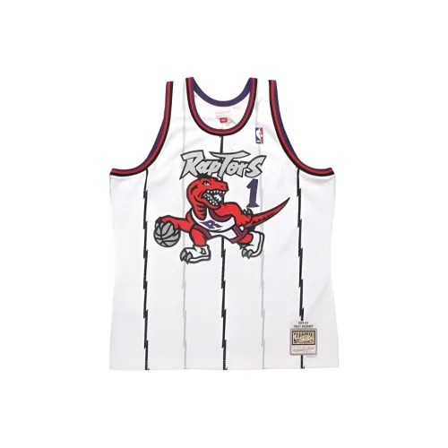 MITCHELL NESS Баскетбольная Джерси Унисекс Белая