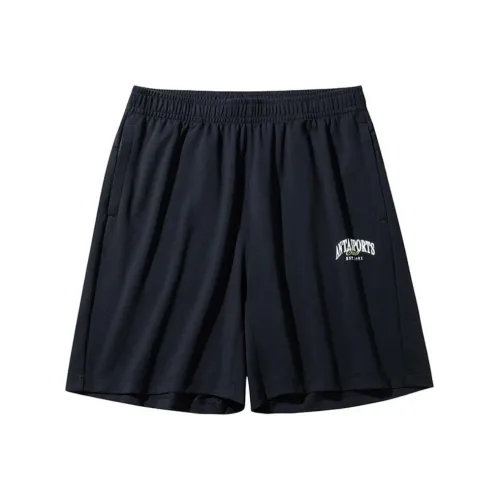 ANTA Повседневные шорты Мужские Основной черный