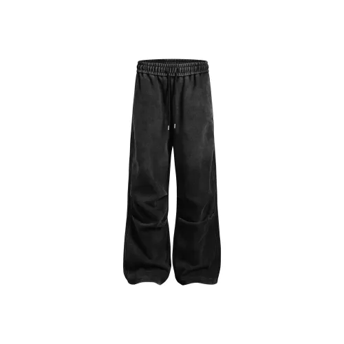 BRYAN JIMENEZ Повседневные брюки Унисекс Черный