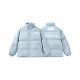 (Утолщенный ветрозащитный планка улучшенный) Светло-голубой белый