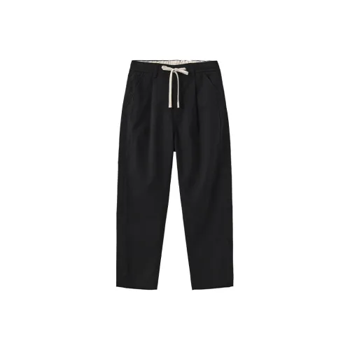 ZUO Мужские Повседневные Брюки Черные