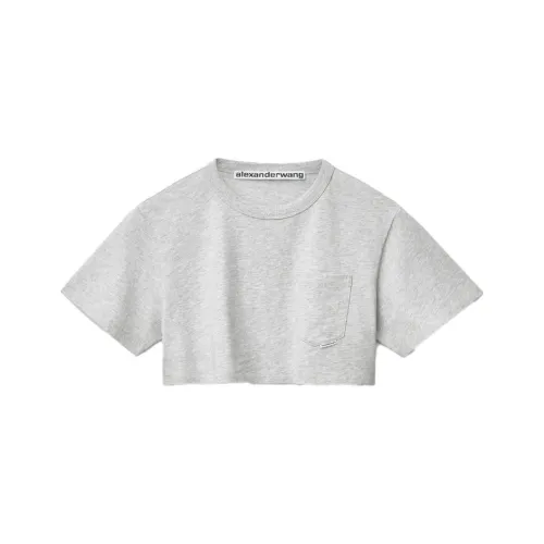 alexander wang Серый Женские Короткие Топы