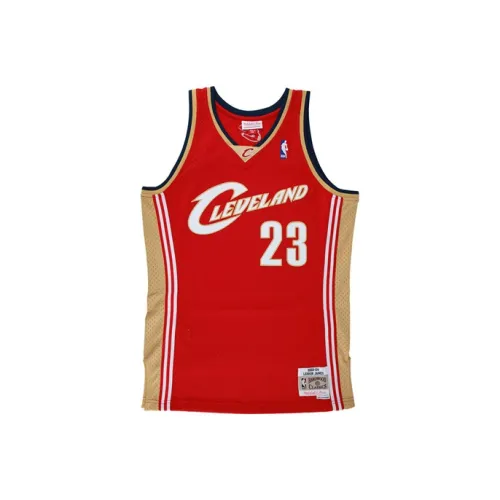 MITCHELL NESS Баскетбольная Джерси Унисекс Красная