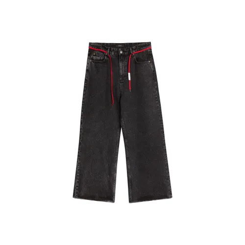 Dupu Contracted 5010087 Черные Мужские Джинсы