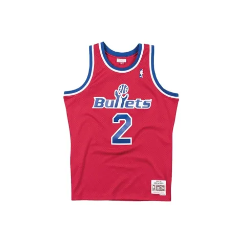 MITCHELL NESS Баскетбольная Джерси Унисекс Красная