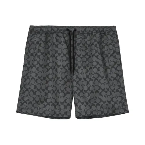 COACH SS23 Повседневные шорты Мужские Серые