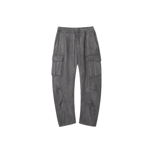 Muscle Dog Повседневные брюки Мужские Темно-серые