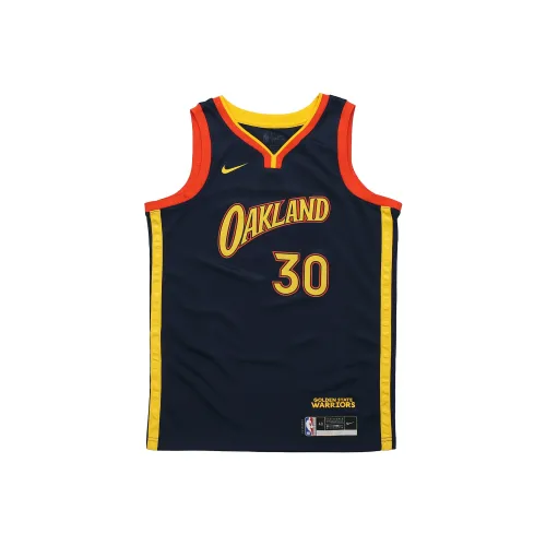 Nike NBA Темно-синий Мужская баскетбольная футболка