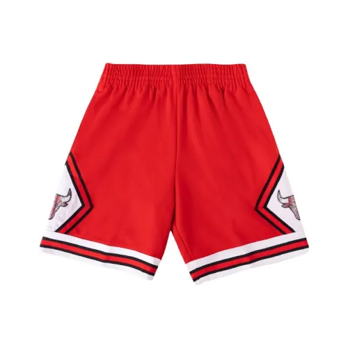 MITCHELL NESS Баскетбольные шорты Мужские Красные