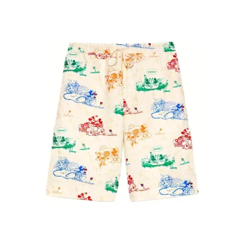 GUCCI Повседневные шорты Мужские Белые