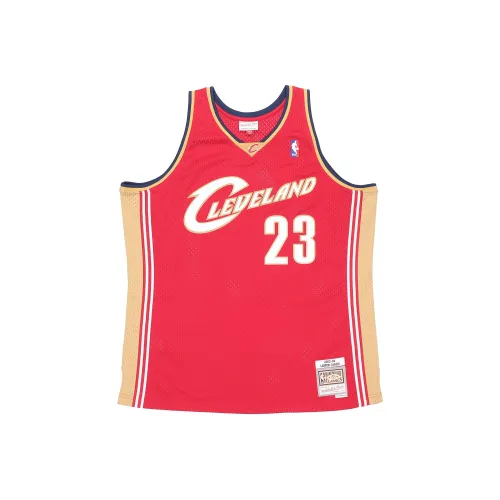 MITCHELL NESS Баскетбольная Джерси Унисекс Красная