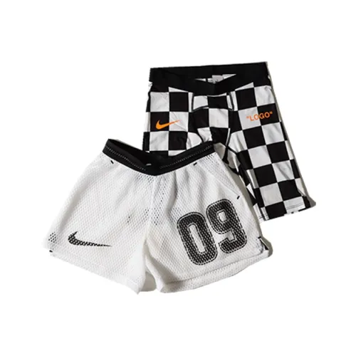 Nike x Off Белые Спортивные Шорты Мужские Белые