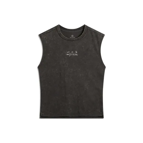 LINING Майка Мужская Темный шоколад Умбра Washed