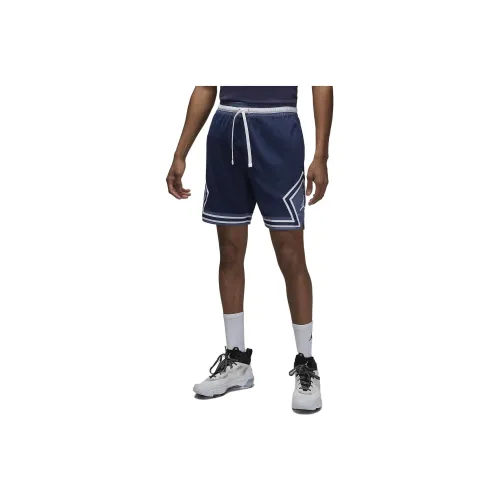 Джордан Dri FITS Повседневные шорты Мужские Темно-синие