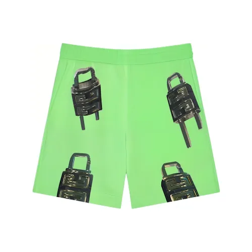 Givenchy SS23 Повседневные шорты Мужские Зеленые