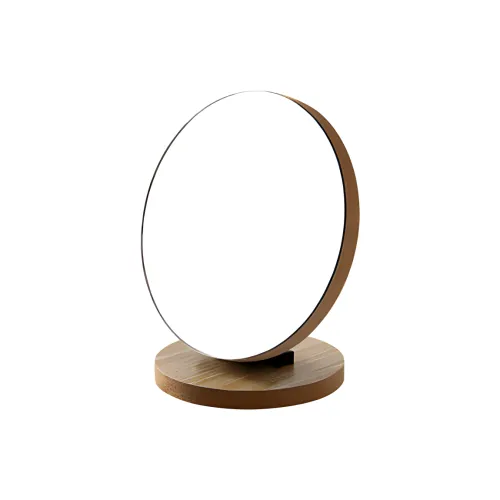 Gentle Welcome Деревянный Портативный Складной Односторонний Зеркало для макияжа Туалет