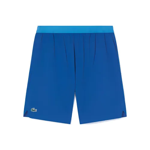 LACOSTE Повседневные шорты Мужские Темно-синие