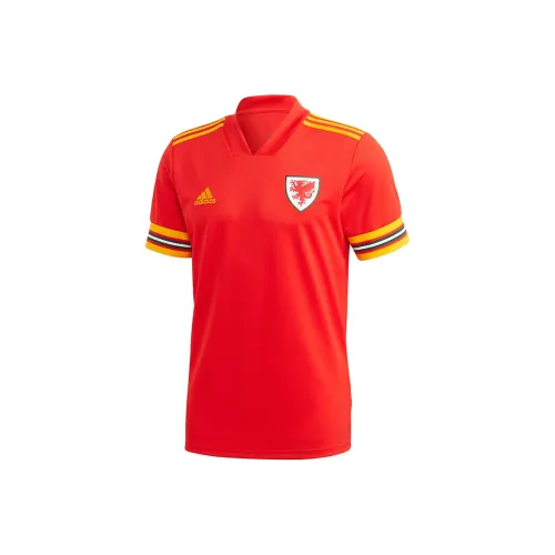 Adidas Red Men's Football Jersey Adidas Красный Мужской Футбольный Джерси