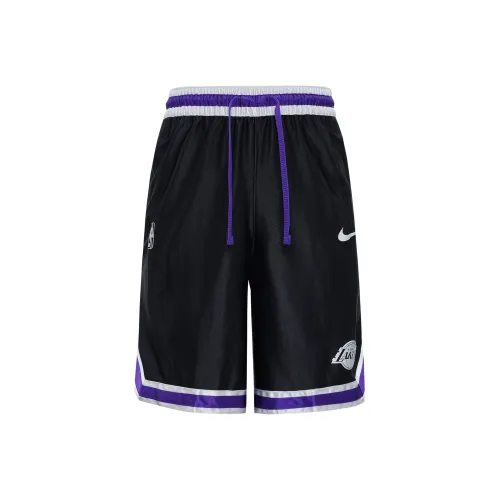 Nike Баскетбольные шорты Мужские Черные Фиолетовые