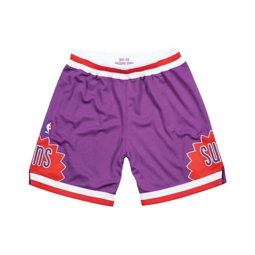 MITCHELL NESS Баскетбольные шорты Мужские Фиолетовые