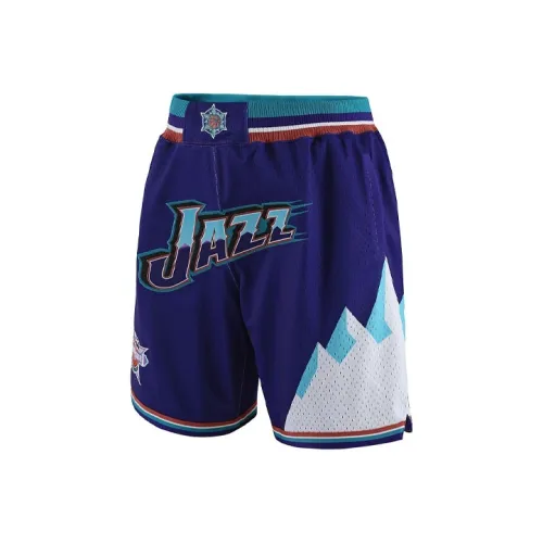 Mitchell Ness x JUST DON Баскетбольные шорты Унисекс Blue