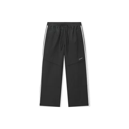 BONELESS Cut Casual Pants Unisex Black
