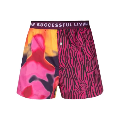 DIESEL Розовые Мужские Повседневные Шорты