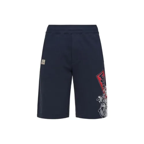 EVISU SS22 Шорты Мужские Темно-синие